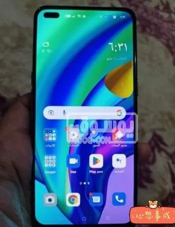 موبايل للبيع اوبو A93 استخدام خفيف بحالة ممتازة فى القاهرة