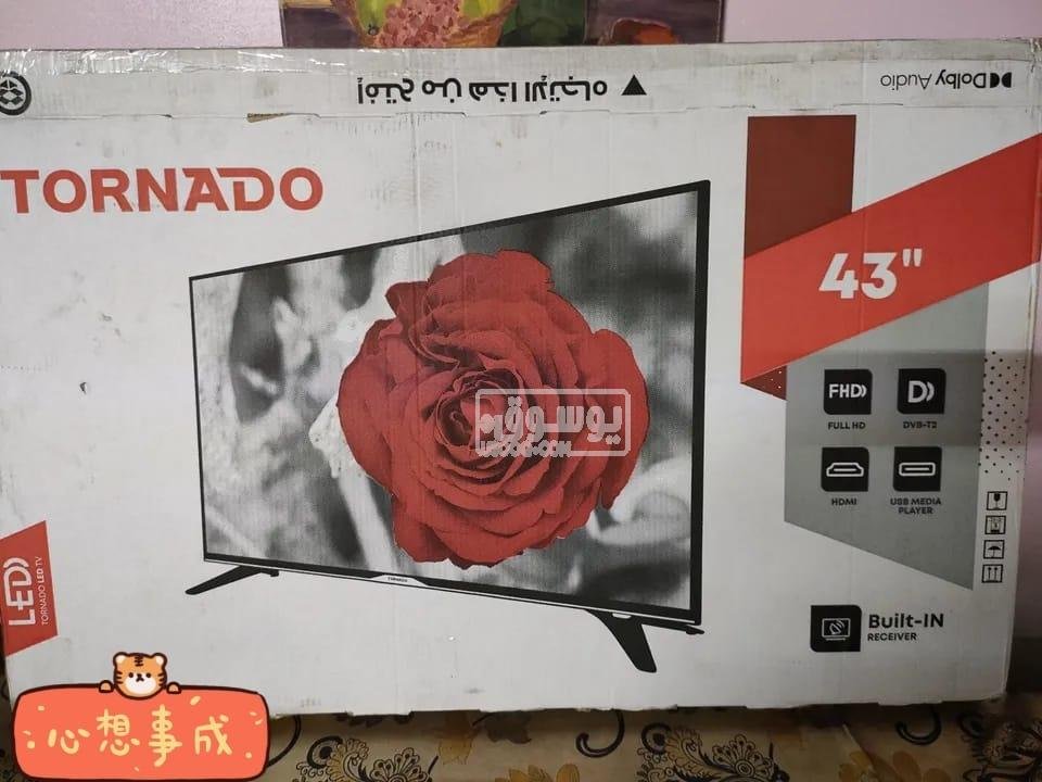 شاشة مستعملة بحالة ممتازة تورنيدو فى الساحل بالقاهرة