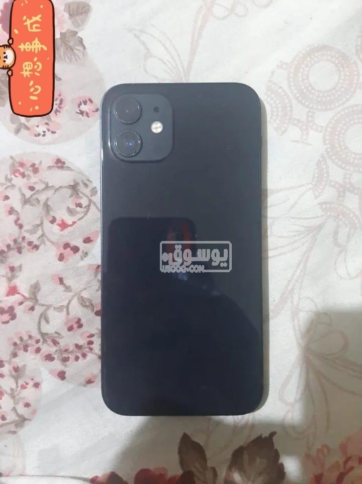 تلفون للبيع ايفون 12 مستعمل بحالة ممتازة فى مدينة نصر