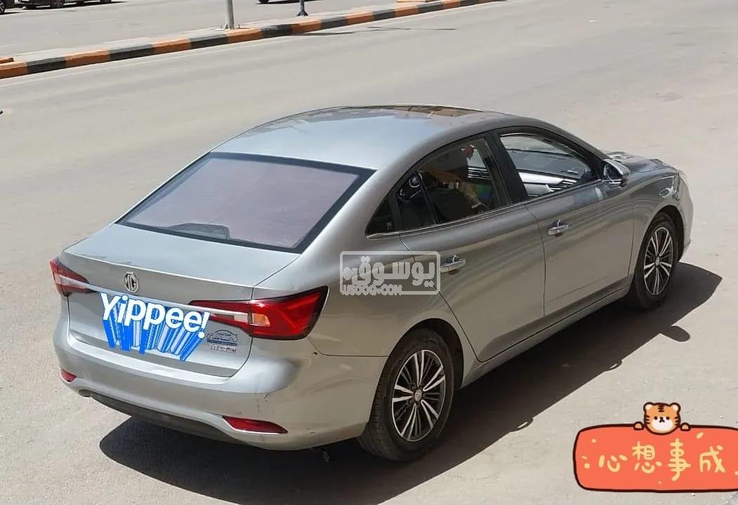 سيارة للبيع ام جى 5 اعلى فئة رخصة سارية سنة فى الجيزة