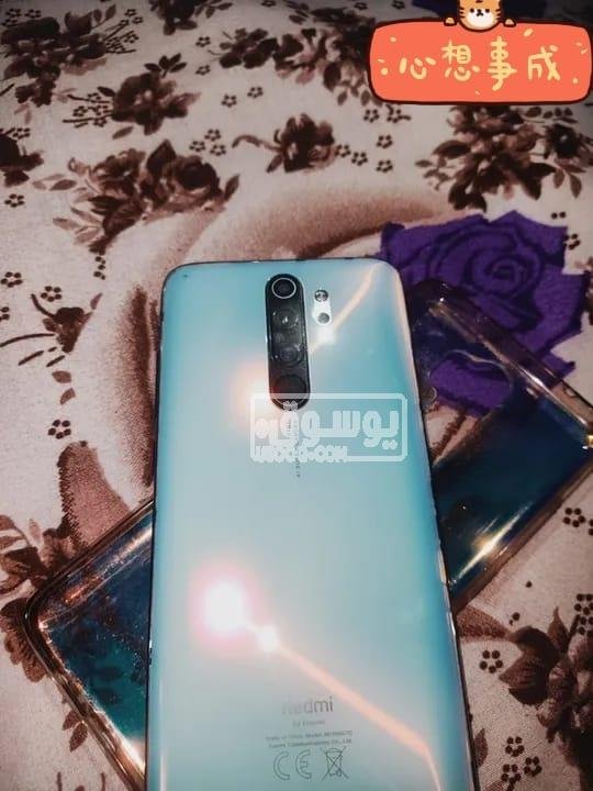 موبايل استخدام نضيف ريدمى نوت 8 برو للبيع فى الجيزة