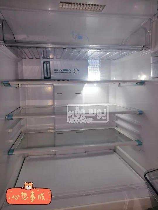 تلاجة توشيبا تلاتة باب استخدام خفيف للبيع فى الجيزة