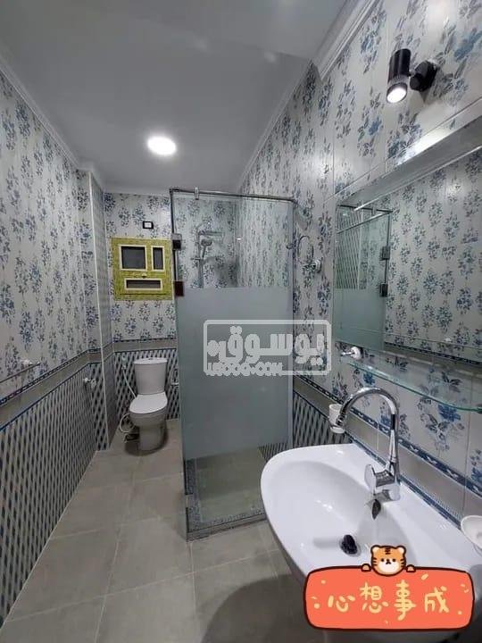 شقة للايجار 180 متر تشطيب سوبر لوكس اول ساكن فى فيصل