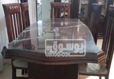 سفرة ونيش للبيع قوائم خشب زان يحالة جيدة فى فيصل WhatsApp-Image-2023-05-24-at-12.14.05-AM-2