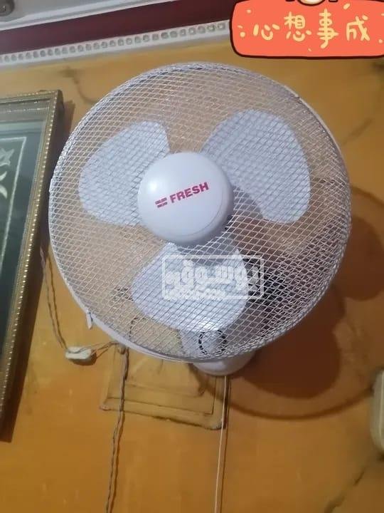 مروحة للبيع جديدة فريش للحائط فى السيدة زينب