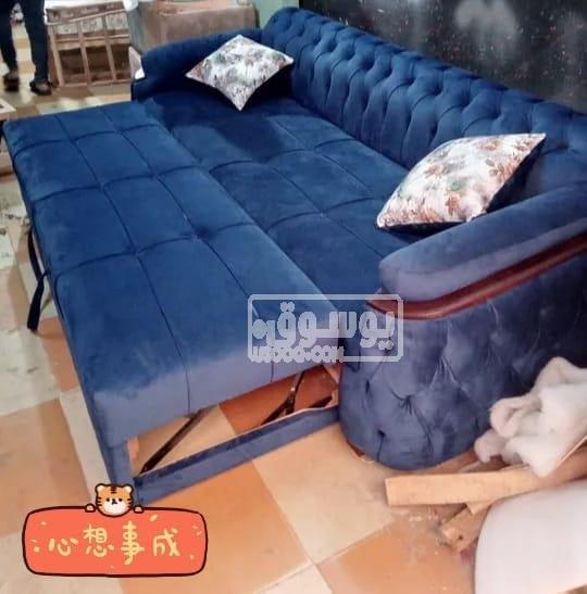 كنبة سرير مودرن عمولة فى التجمع الخامس الشحن مجانا بالقاهرة