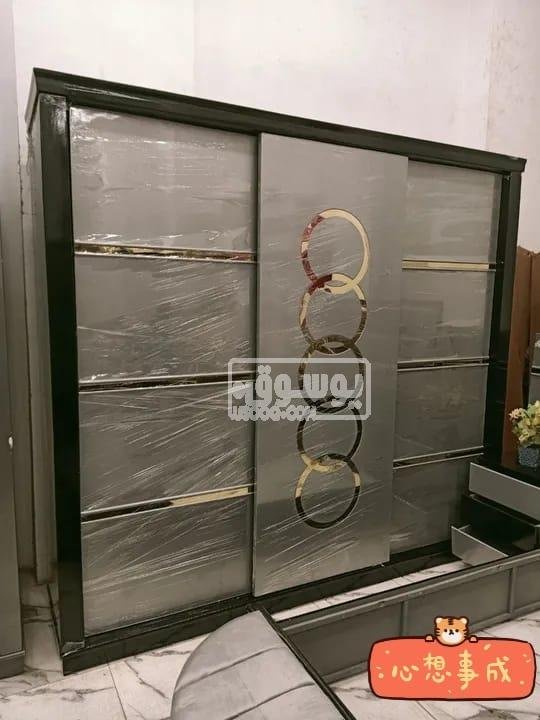 اوضة نوم ماستر خشب كونتر للبيع فى المعادى متاح الشحن