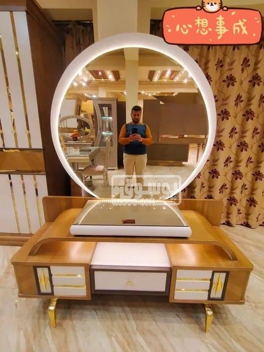 اوضة نوم عمولة خشب زان فى مدينة الشروق متاح التوصيل