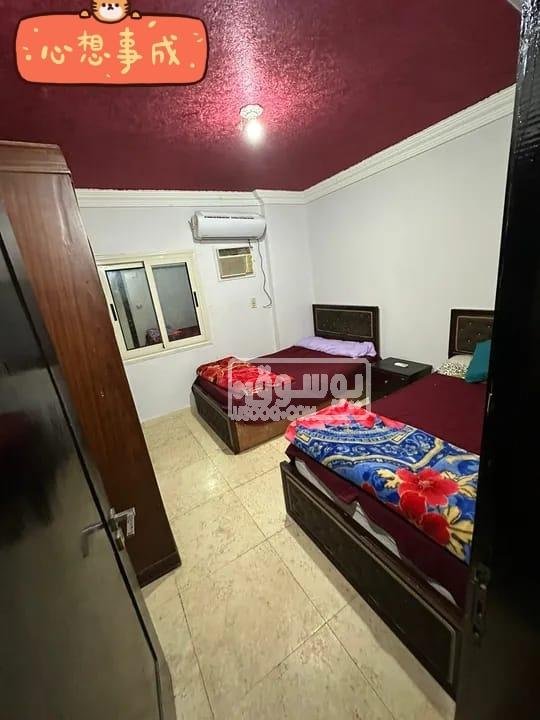 شقة للايجار مدة طويلة او قصيرة مفروشة مكيفة فى اكتوبر