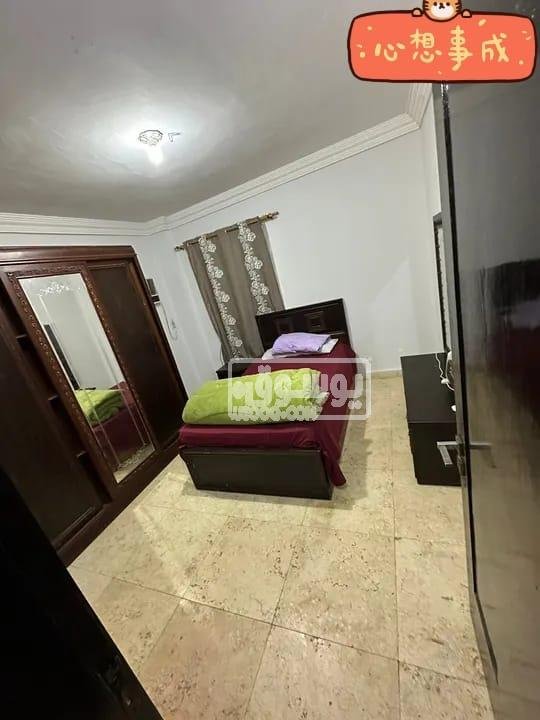 شقة للايجار مدة طويلة او قصيرة مفروشة مكيفة فى اكتوبر