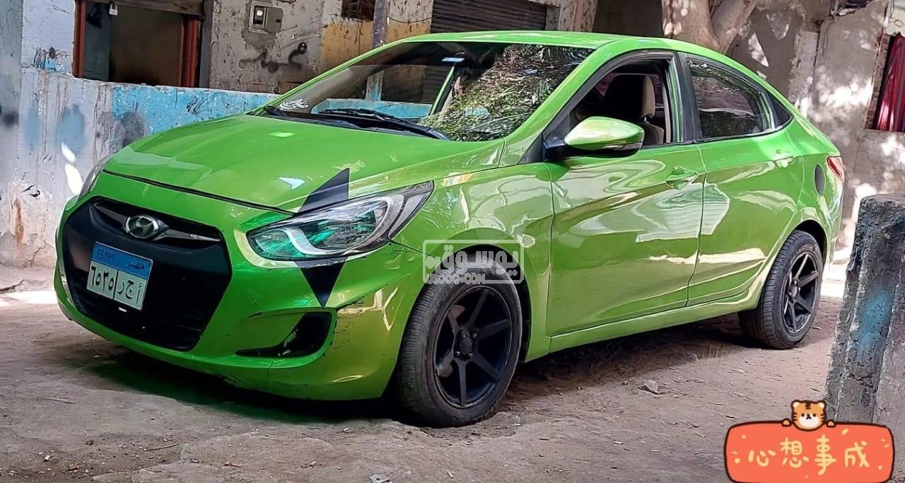 سيارة هيونداى موديل 2011 رخصة سارية لشهر 8 للبيع فى القاهرة