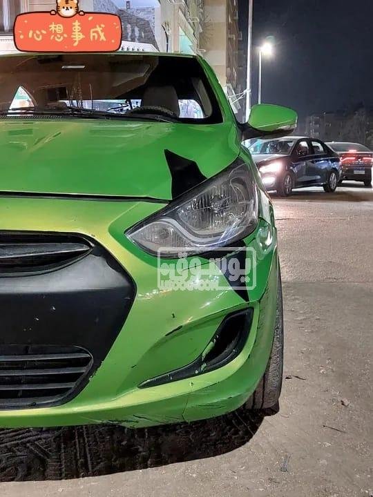 سيارة هيونداى موديل 2011 رخصة سارية لشهر 8 للبيع فى القاهرة