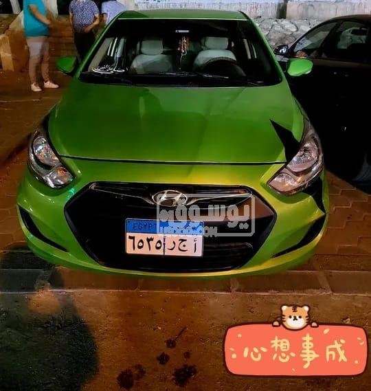 سيارة هيونداى موديل 2011 رخصة سارية لشهر 8 للبيع فى القاهرة