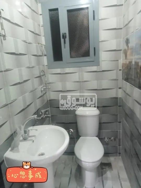 شقة للايجار تشطيب سوبر لوكس دور سادس فى فيصل