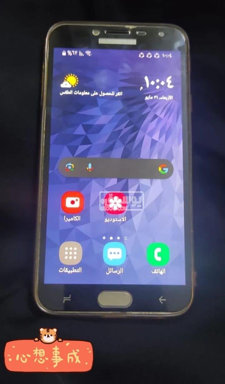 تلفون سامسونج جلاكسى J4 استخدام خفيف للبيع بالعلبه