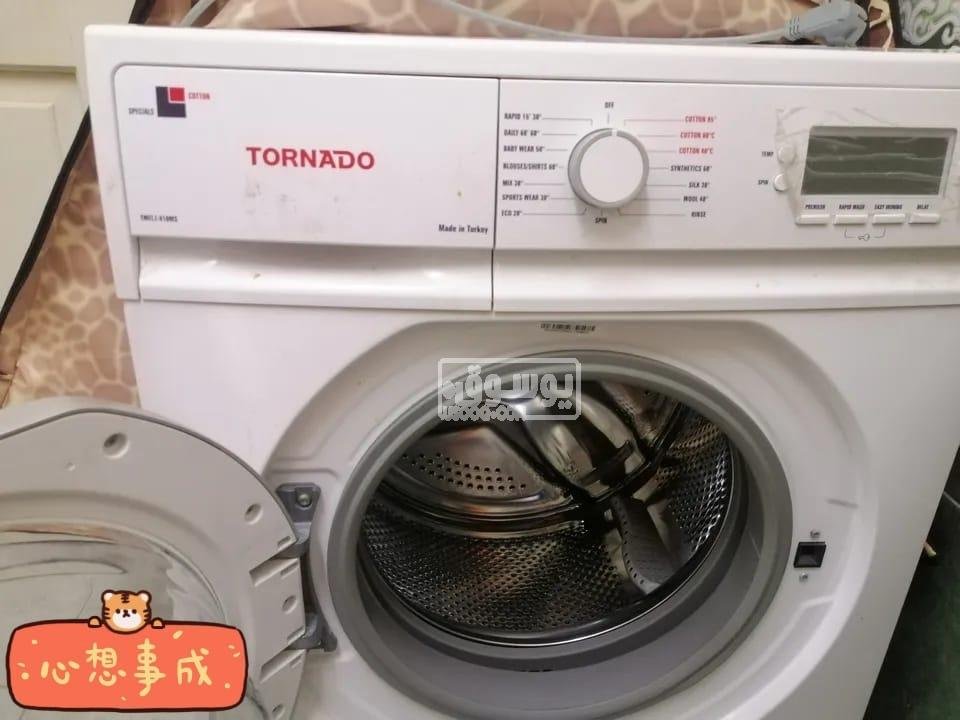 غسالة تورنيدو استخدام نظيف مازلت فى الضمان للبيع فى الجيزة