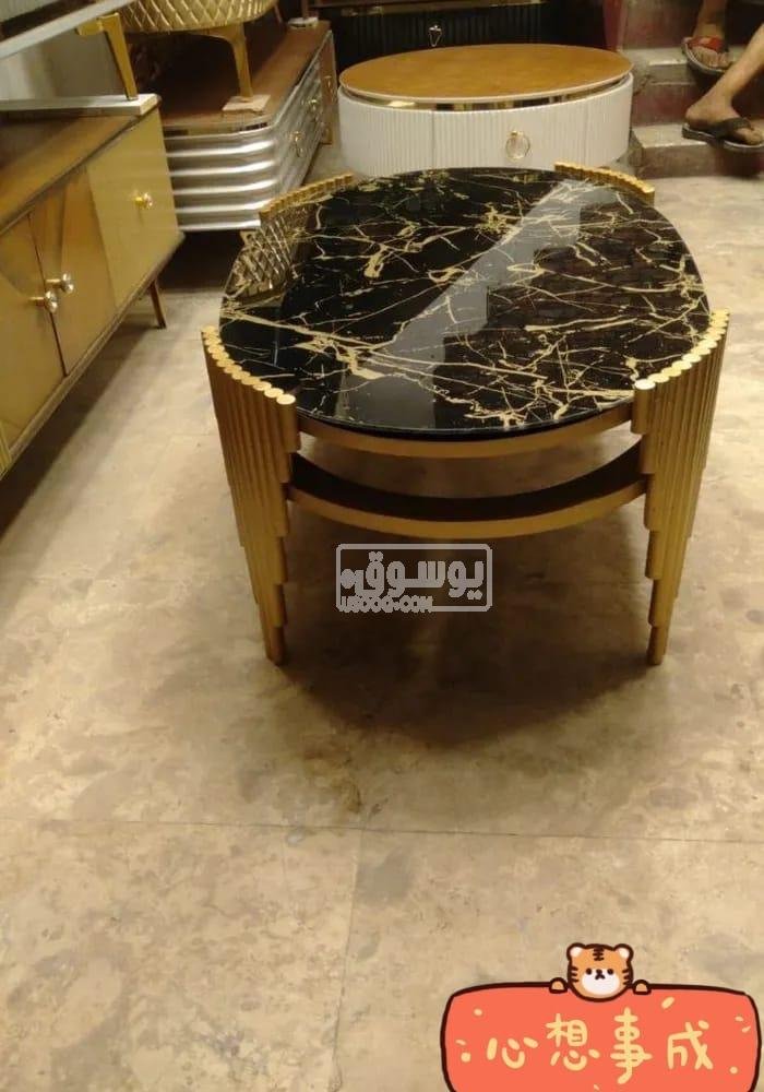 ترابيزة مودرن للبيع خشب زان فى التجمع الخامس متاح الشحن