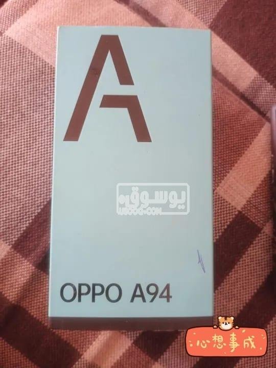 موبايل للبيع اوبو A94 كسر زيرو بسعر قابل للتفاوض فى الجيزة