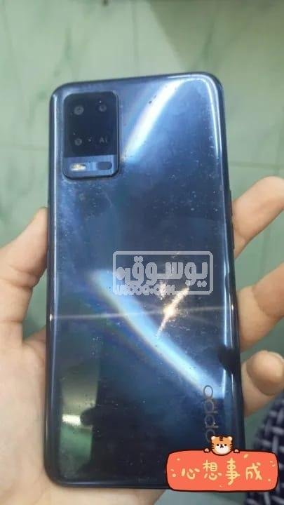 موبايل للبيع بمشتملاتة اوبو A54 مستعمل 128 جيجا