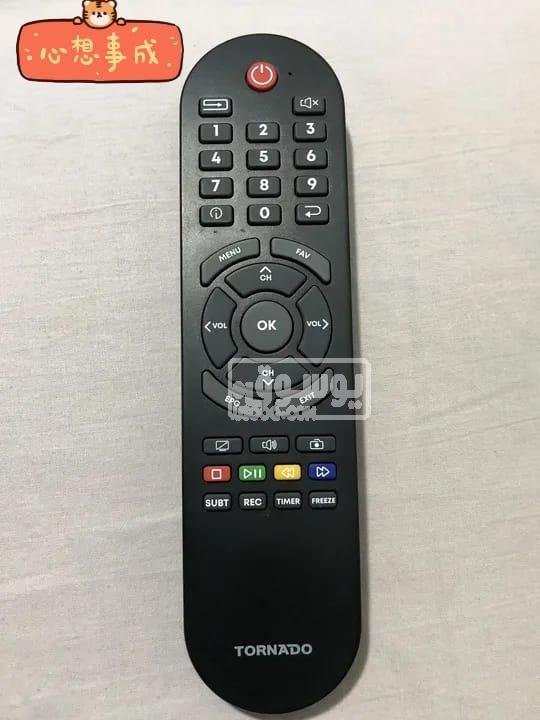 شاشة تورنيدو مستعملة بحالة ممتازة ما زالت فى الضمان