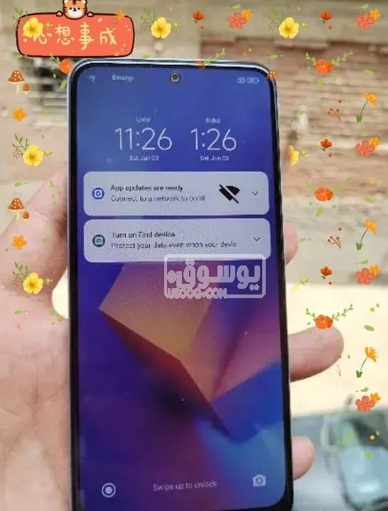 موبايل للبيع ريدمى نوت 12 اس بامكانيات عالية فى الجيزة