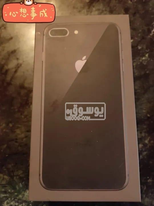 موبايل iphone 8 plus مستعمل معاه الشاحن الاصلى فى فيصل