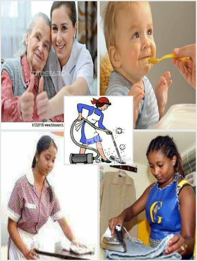 عاملات نظافة مربيات جليسات مسنين هاوسكيبر