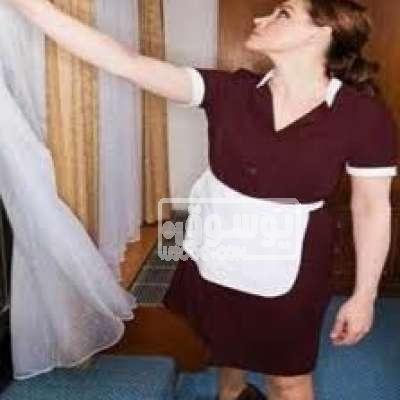 عاملة منزلية تعرض خدماتها على الأسر الراقية